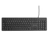 eSTUFF GLB211402 tastatūra Office USB QWERTZ Melna