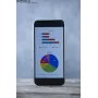 Rūdīta stikla ekrāna aizsargs Kapsolo iPhone 13 / iPhone 14 Max — izliekts 9H, der līdz 15,5 cm (6,1 collu)