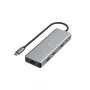 Hama CONNECT2Media USB-C centrmezgls 5000 Mbit/s Antracīts