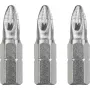 Uzgaļu komplekts KWB 121102 — 3 gab., Pozidriv PZ2, 25 mm garums, 1/4 collu kāts
