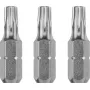 KWB 121230 3 gab. Torx T30 skrūvgrieža uzgaļi 25 mm
