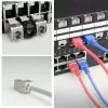 ACT Keystone Jack RJ45 CAT6A ekranēts bezinstrumentu ar putekļu vāciņu