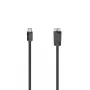 Hama 00200654 USB kabelis USB 3.2 Gen 1 (3.1 Gen 1) 0.25 m USB C Micro-USB A Melns
