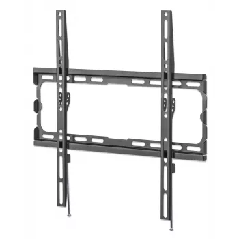Manhattan fiksētais sienas stiprinājums TV un monitoriem, 32-55 collām, VESA 200x200-400x400mm, līdz 40kg, melns