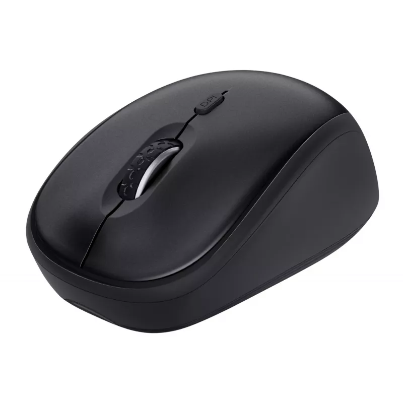 Trust TKM-360 bezvadu tastatūra un pele komplektā, RF, QWERTZ, melna