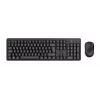 Trust TKM-360 bezvadu tastatūra un pele komplektā, RF, QWERTZ, melna
