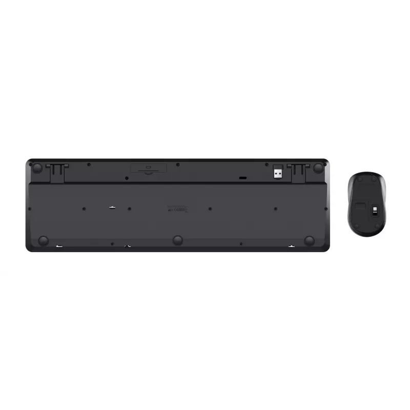 Trust TKM-360 bezvadu tastatūra un pele komplektā, RF, QWERTZ, melna