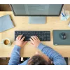 Trust TKM-360 bezvadu tastatūra un pele komplektā, RF, QWERTZ, melna
