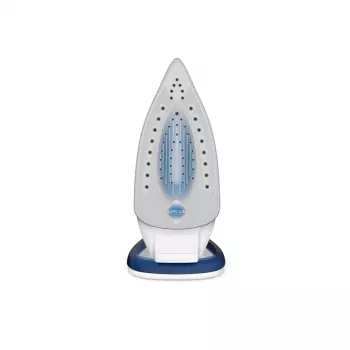 Tefal Easygliss 2 FV5736E0 gludeklis – sausā un tvaika gludināšana, Durilium Airglide zole, 2500 W, zils/balts