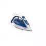 Tefal Easygliss 2 FV5736E0 gludeklis – sausā un tvaika gludināšana, Durilium Airglide zole, 2500 W, zils/balts