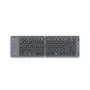 Hama Travel 450 salokāmā Bluetooth tastatūra QWERTZ vācu, melna, tumši pelēka