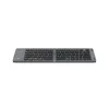Hama Travel 450 salokāmā Bluetooth tastatūra QWERTZ vācu, melna, tumši pelēka