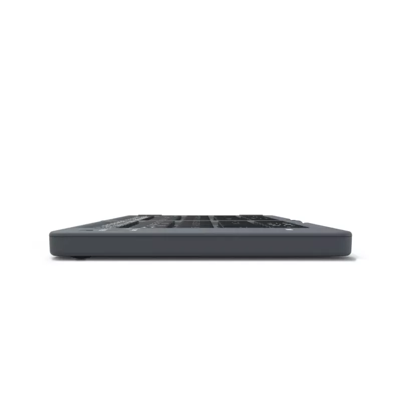 Hama Travel 450 salokāmā Bluetooth tastatūra QWERTZ vācu, melna, tumši pelēka