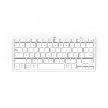 Hama Travel 400 QWERTZ Vācu Bluetooth Pelēks, Balts