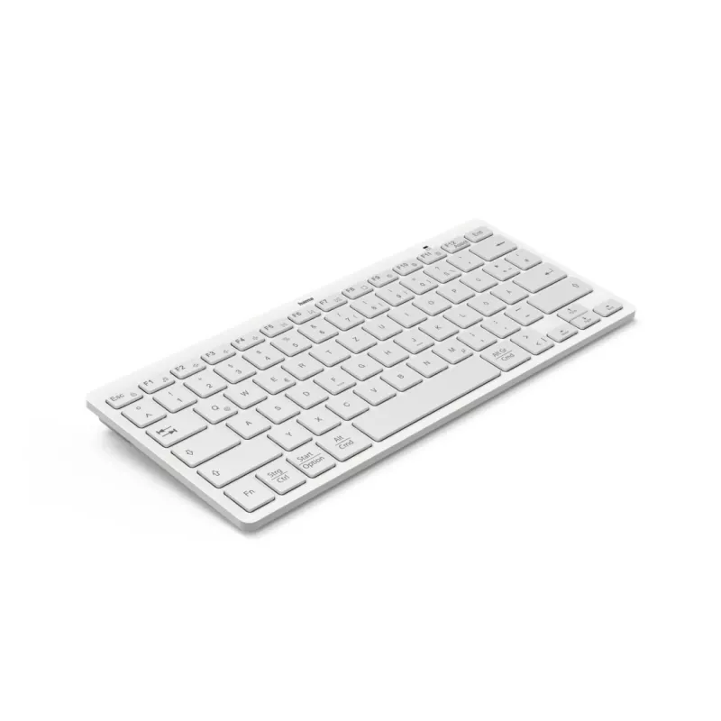 Hama Travel 400 QWERTZ Vācu Bluetooth Pelēks, Balts