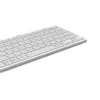 Hama Travel 400 QWERTZ Vācu Bluetooth Pelēks, Balts