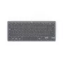 Hama Travel 400 QWERTZ Vācu Bluetooth Melns, Tumši Pelēks