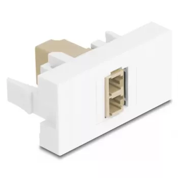 Šķiedru optikas adapteris DeLOCK 90840 LC Multi-mode 1 gab. Bēšs Balts