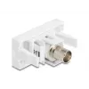 DeLOCK keystone modulis 90855 BNC BNC Balts 22,5mm 45mm 33mm