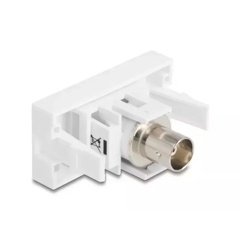 DeLOCK keystone modulis 90855 BNC BNC Balts 22,5mm 45mm 33mm
