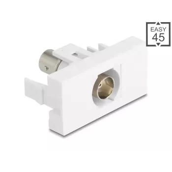 DeLOCK keystone modulis 90855 BNC BNC Balts 22,5mm 45mm 33mm
