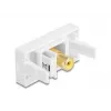 DeLOCK Keystone modulis 90859 RCA savienotājs Balts Dzeltens
