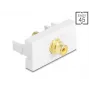 DeLOCK Keystone modulis 90859 RCA savienotājs Balts Dzeltens