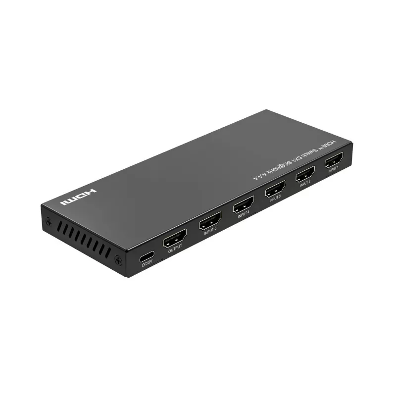 HDMI slēdzis MicroConnect MC-HDMISWITCH0501-8K 5x1 8K izšķirtspēja