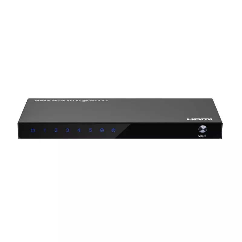 HDMI slēdzis MicroConnect MC-HDMISWITCH0501-8K 5x1 8K izšķirtspēja