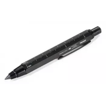 Mehāniskais zīmulis TROIKA ZIMMERMANN 5.6 mm HB Melns Misiņš