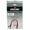 Intellinet tīkla vads, Cat5e, 0,5m, Sarkans, CCA, U/UTP, PVC, RJ45, Apzeltīti kontakti, Aizsargāts, Ar aizsargvāciņu, Mūža garantija