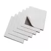 Nobo magnētiskie kvadrāti 150x150mm dažādās krāsās (6 gab.), melns, zils, zaļš, sarkans, balts, dzeltens
