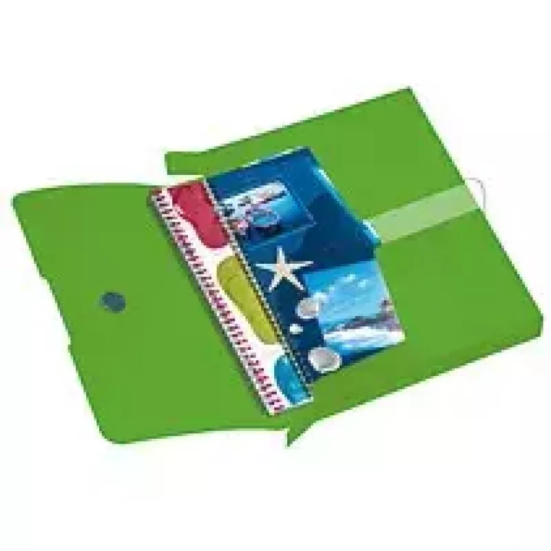 Herlitz 11206133 A4 mape no polipropilēna (PP), zaļa