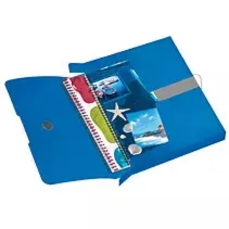 Mape Polipropilēna (PP) Herlitz 11206125 Zila A4
