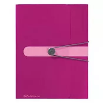 Herlitz 11216397 Mape A4 no polipropilēna (PP), bordo krāsā