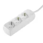 Hama 00030528 pārsprieguma aizsargs Balts 3 AC kontaktligzdas 230 V 1.4 m