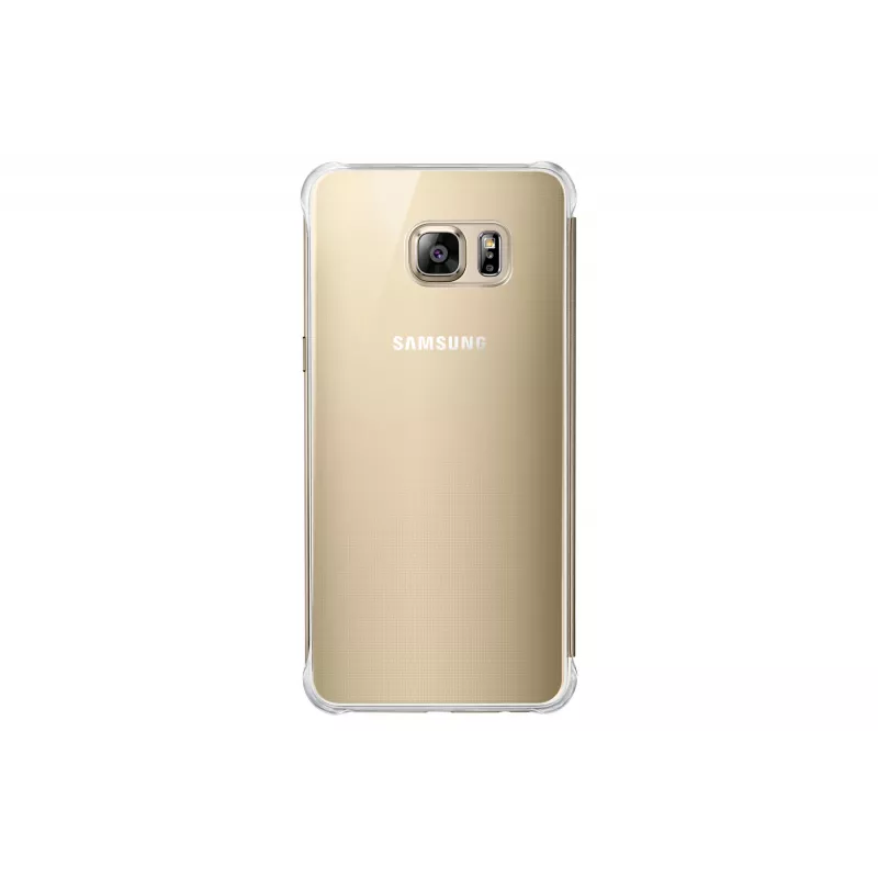 Samsung EF-ZG928 Flip vāciņš zelta krāsā Galaxy S6 edge+