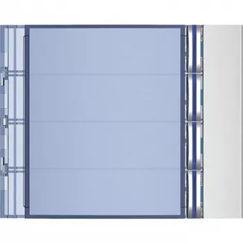 Legrand 352041 spiedpogas panelis Alumīnijs