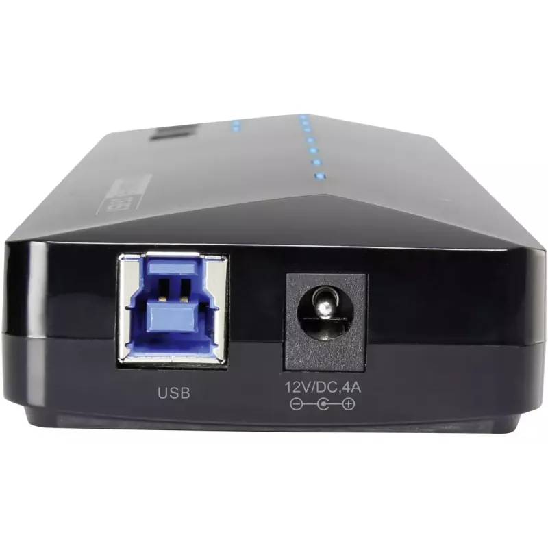 USB 3.2 Gen 1 7 portu centrmezgls Renkforce RF-3806034