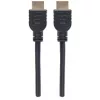 Manhattan HDMI kabelis 4K@60Hz ar Ethernet - CL3, 3m, sienas montāžai, vīrietis-vīrietis, melns