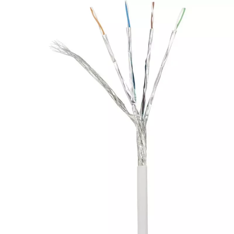 Tīkla kabelis Renkforce RF-4145295 15m Cat6a S/FTP Pelēks