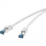 Tīkla kabelis Renkforce RF-4145295 15m Cat6a S/FTP Pelēks