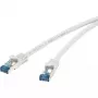 Tīkla kabelis Renkforce RF-4145298 20m Cat6a S/FTP Balts