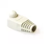 ACT RJ45 aizsargvāciņš balts 6,5 mm kabelim