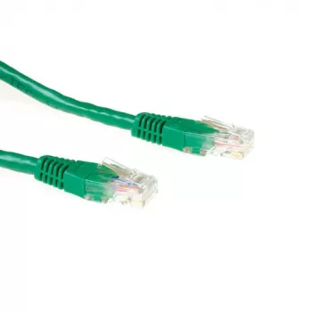 ACT Green 7 m U/UTP CAT6A patch kabelis ar RJ45 savienotājiem