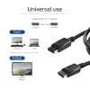ACT AK3977 DisplayPort kabelis 0,5 m vīrietis–vīrietis, strāvas tapa 20 savienota