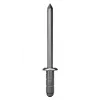 Aklo kniede GESIPA 1432058 Tērauds Pelēka 9.5mm Galva 4.8mm Kāts 10mm Garums