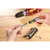 Skrūvgriežu uzgaļu komplekts KWB Industrial Steel Standard Handy Bit Box