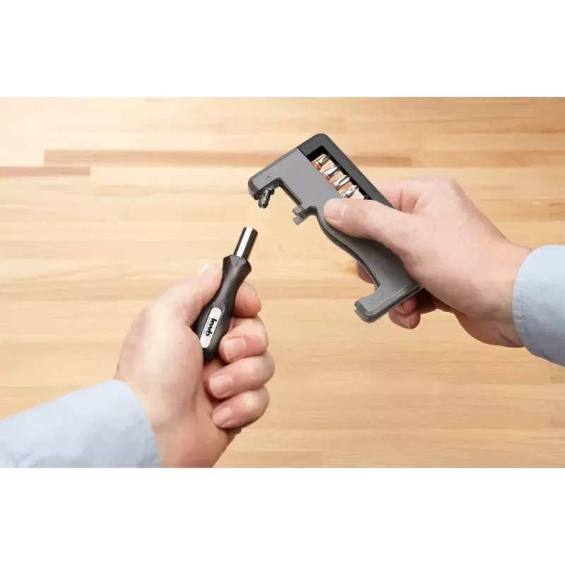 Skrūvgriežu uzgaļu komplekts KWB Industrial Steel Standard Handy Bit Box