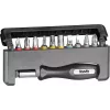 Skrūvgriežu uzgaļu komplekts KWB Industrial Steel Standard Handy Bit Box